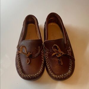Elephantito Brown Kids Moccasins